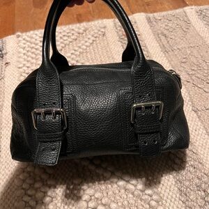 Furla Black Leather Handbag